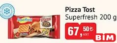 SUPERFRESH PİZZA TOST 200 GR fiyat ve kampanya bilgisi